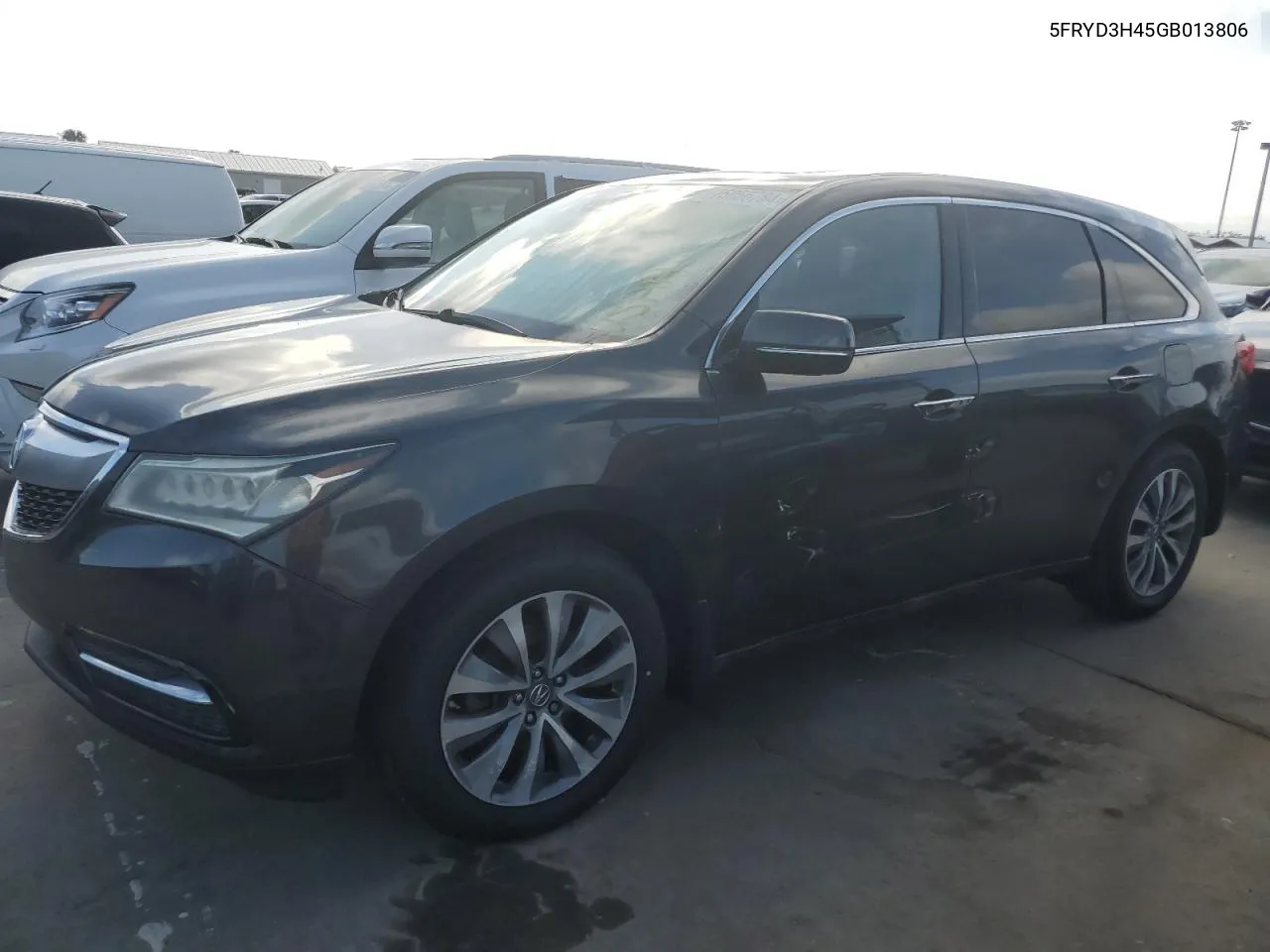 2016 Acura Mdx Technology VIN: 5FRYD3H45GB013806 Lot: 75056784