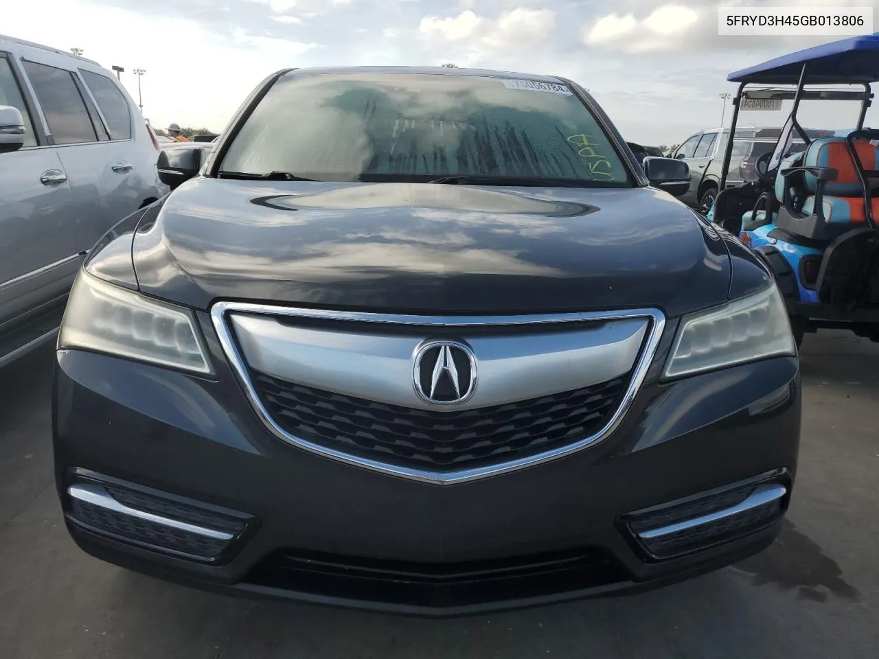 2016 Acura Mdx Technology VIN: 5FRYD3H45GB013806 Lot: 75056784