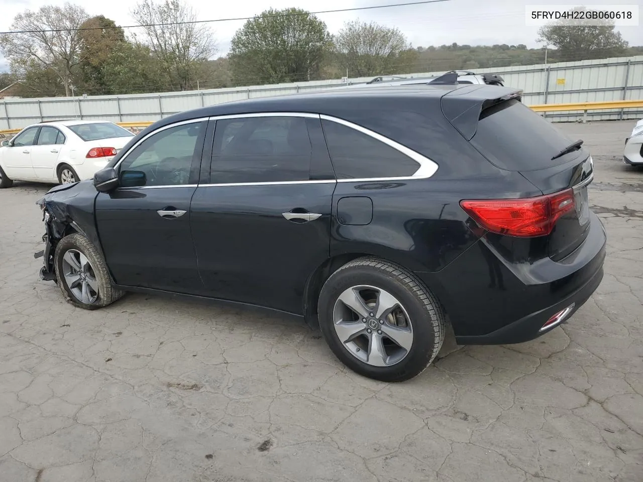 2016 Acura Mdx VIN: 5FRYD4H22GB060618 Lot: 75773714