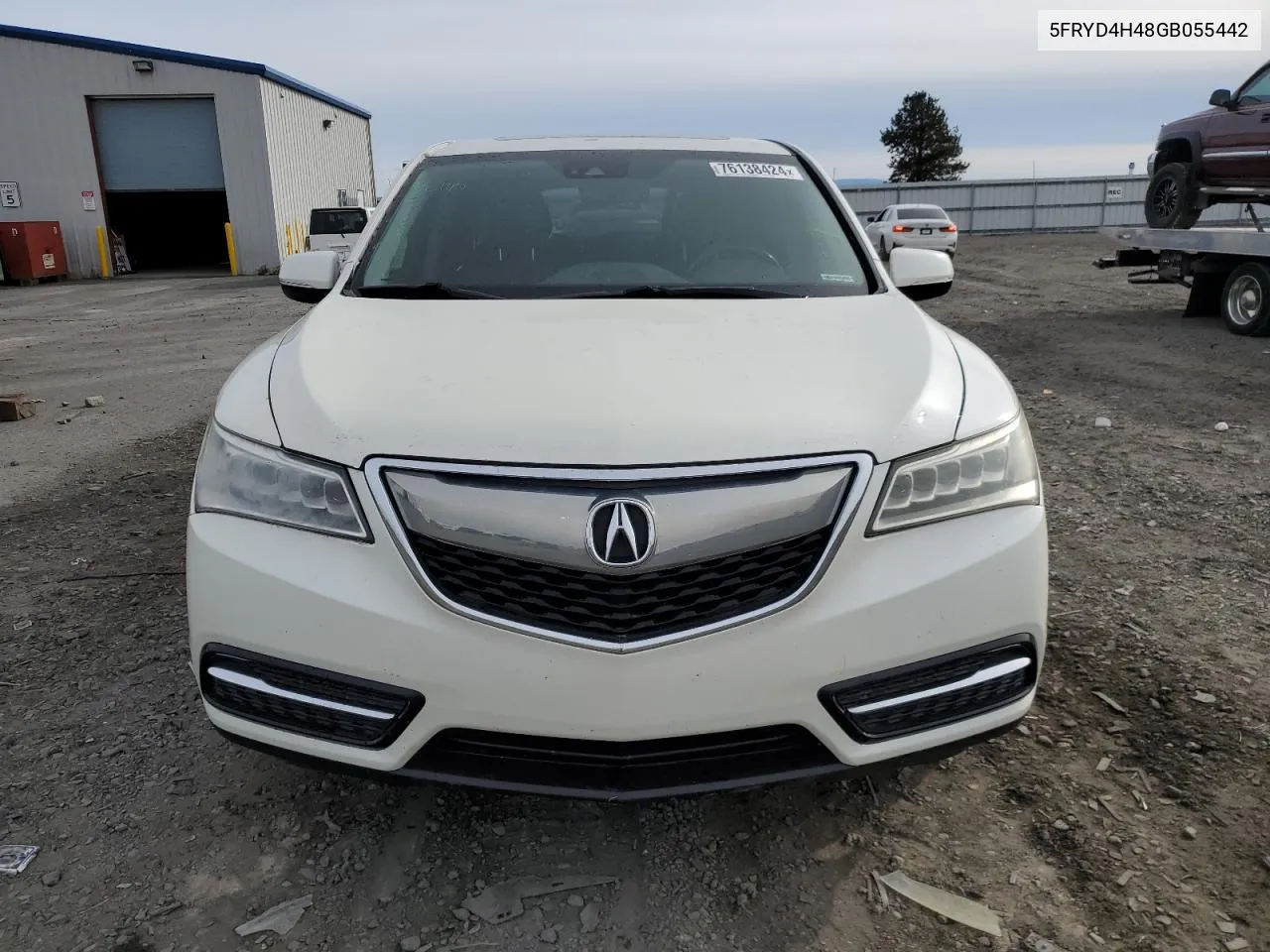 2016 Acura Mdx Technology VIN: 5FRYD4H48GB055442 Lot: 76138424