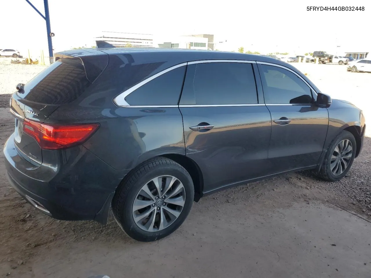 2016 Acura Mdx Technology VIN: 5FRYD4H44GB032448 Lot: 76839374