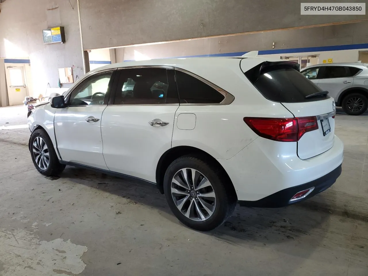 2016 Acura Mdx Technology VIN: 5FRYD4H47GB043850 Lot: 77425364