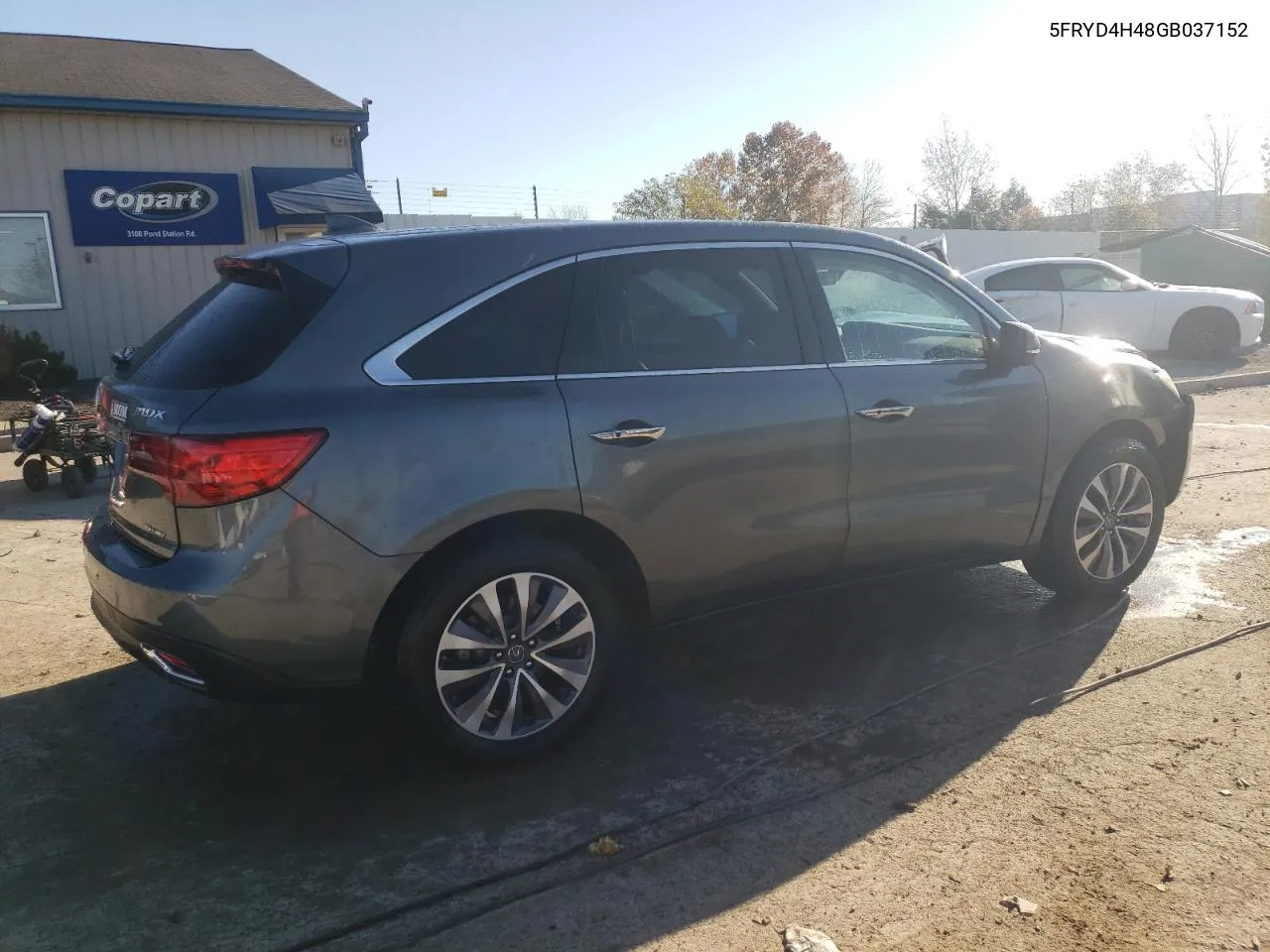 2016 Acura Mdx Technology VIN: 5FRYD4H48GB037152 Lot: 77687674