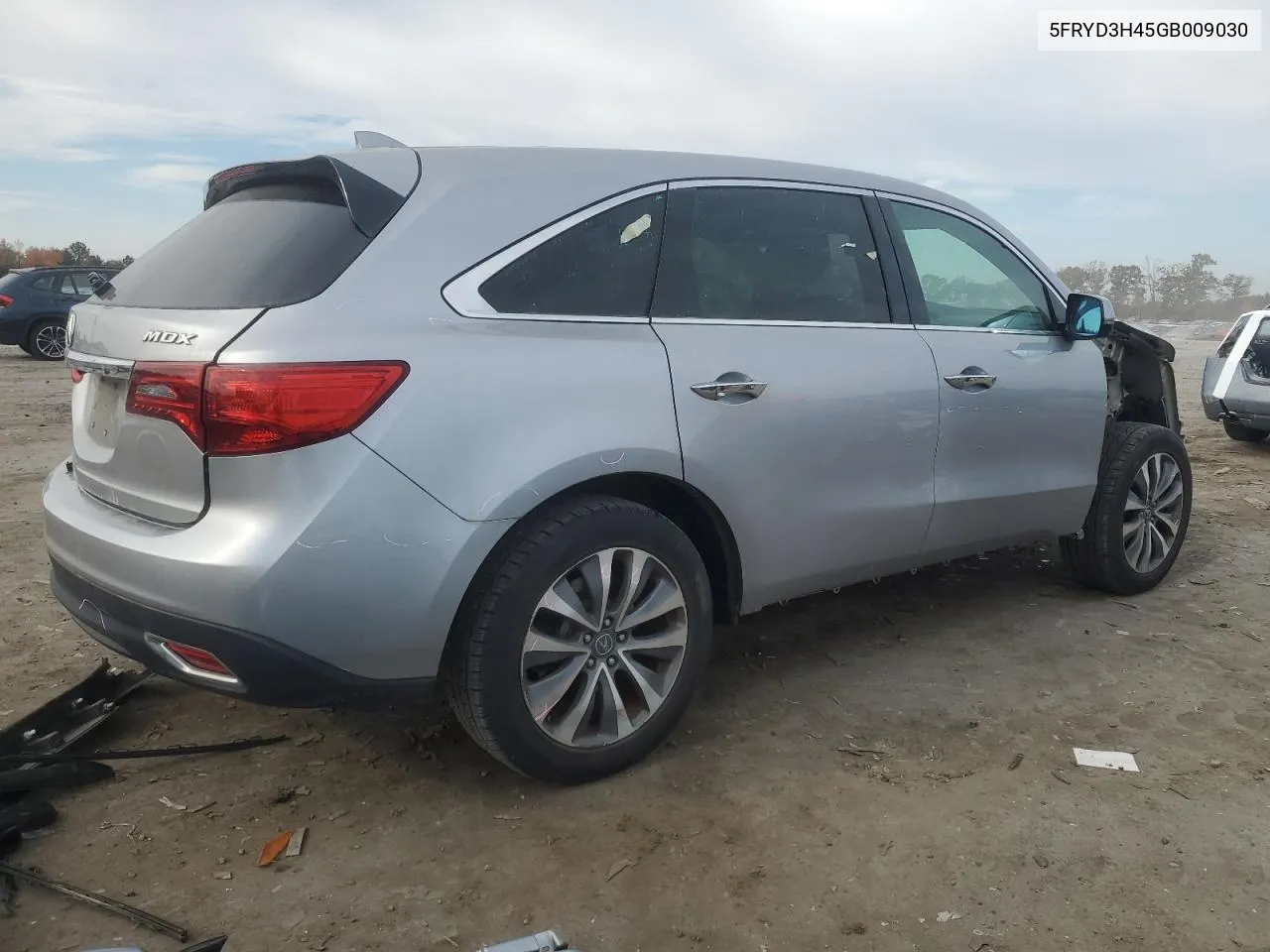 2016 Acura Mdx Technology VIN: 5FRYD3H45GB009030 Lot: 78215814