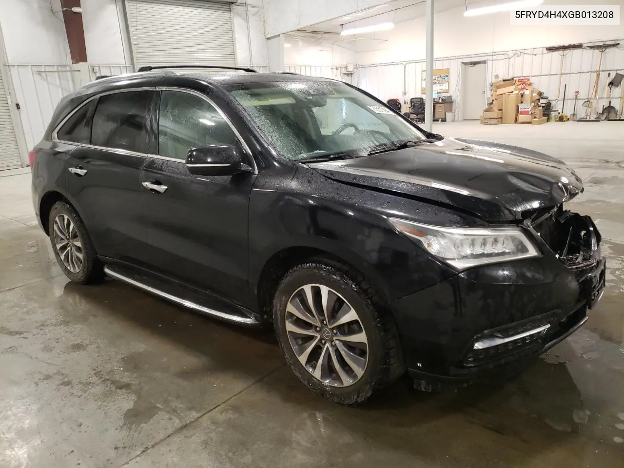 2016 Acura Mdx Technology VIN: 5FRYD4H4XGB013208 Lot: 78551094