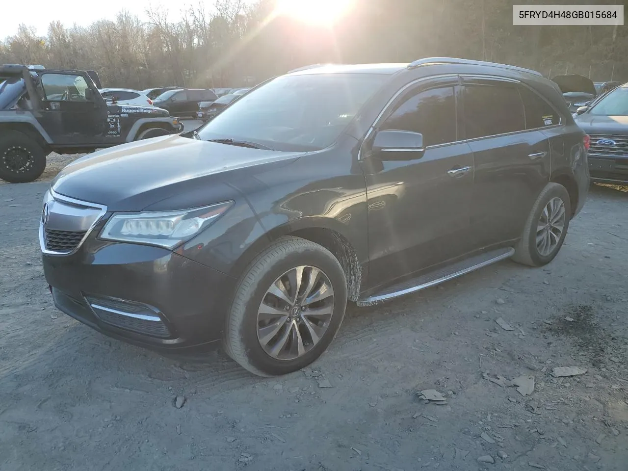 2016 Acura Mdx Technology VIN: 5FRYD4H48GB015684 Lot: 79493724