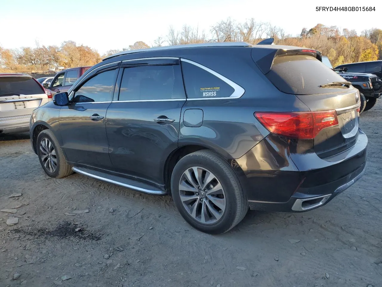 2016 Acura Mdx Technology VIN: 5FRYD4H48GB015684 Lot: 79493724