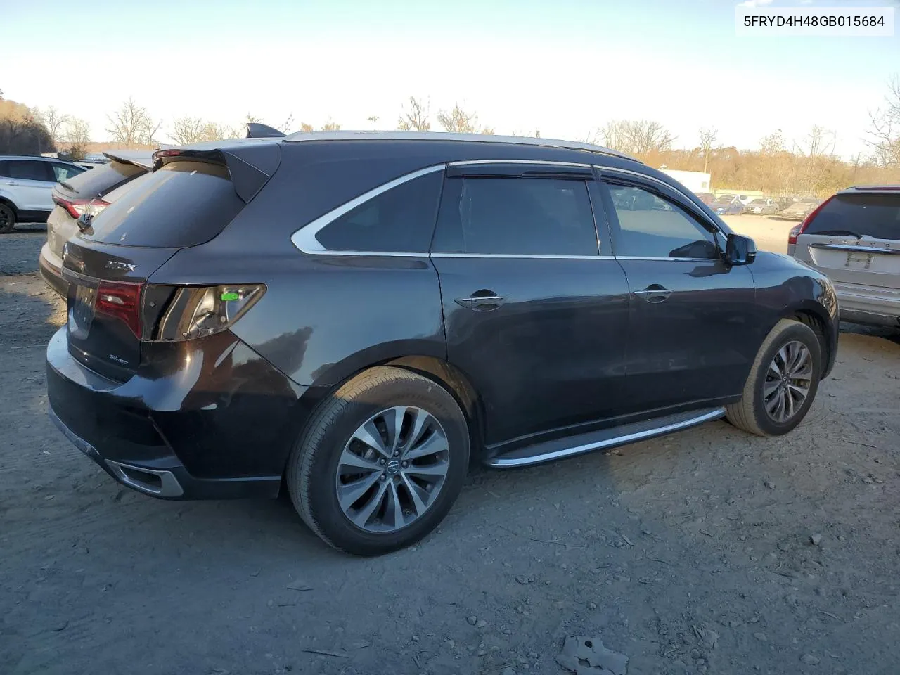 2016 Acura Mdx Technology VIN: 5FRYD4H48GB015684 Lot: 79493724