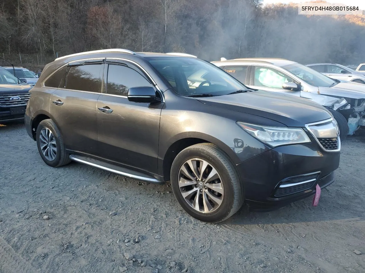 2016 Acura Mdx Technology VIN: 5FRYD4H48GB015684 Lot: 79493724