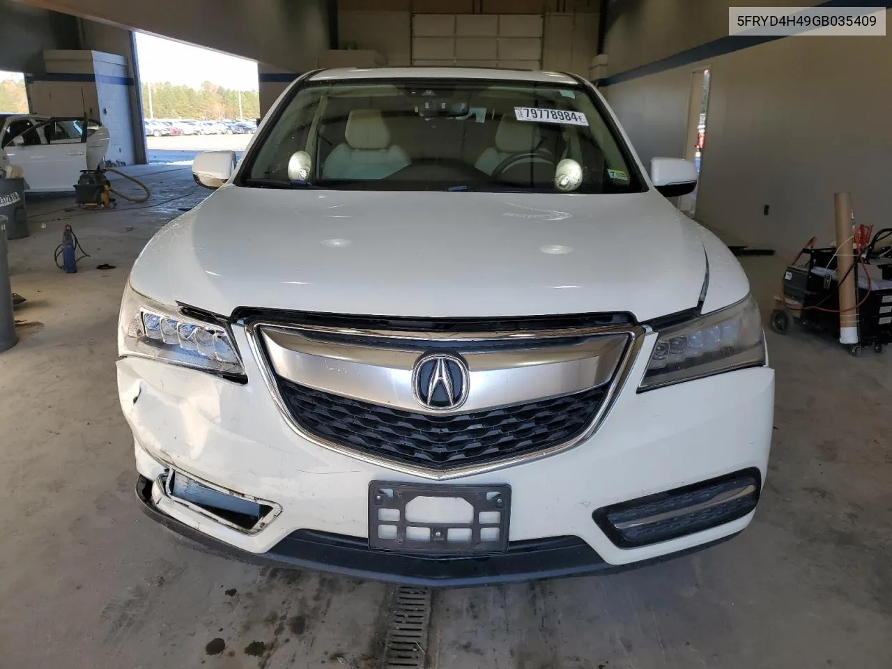 2016 Acura Mdx Technology VIN: 5FRYD4H49GB035409 Lot: 79778984