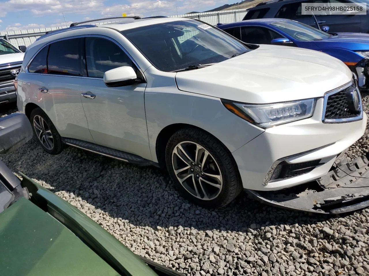 5FRYD4H98HB025158 2017 Acura Mdx Advance