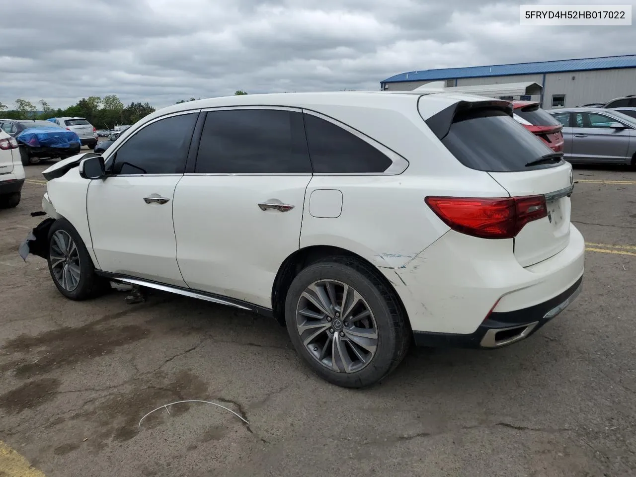 5FRYD4H52HB017022 2017 Acura Mdx Technology