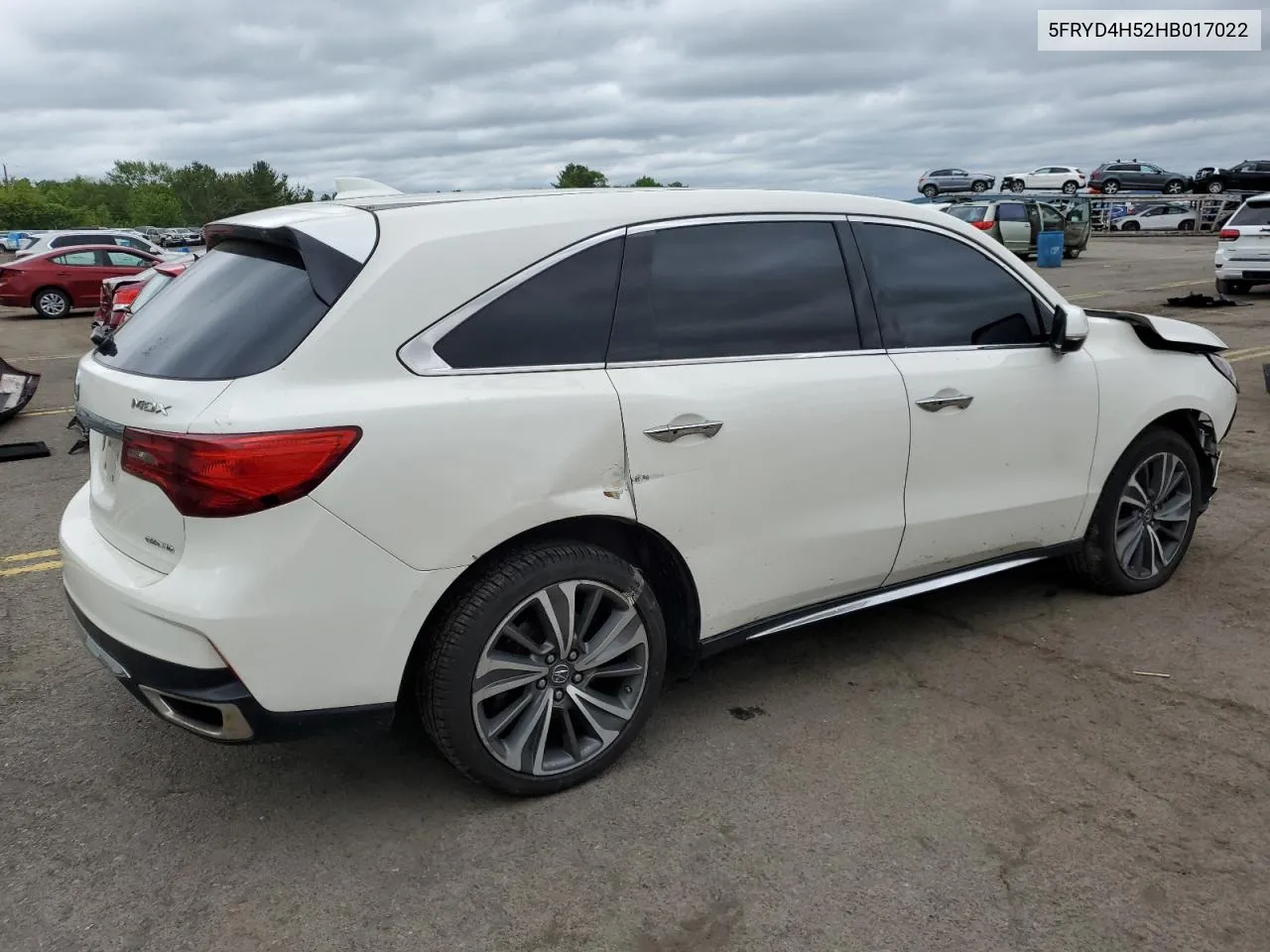 5FRYD4H52HB017022 2017 Acura Mdx Technology