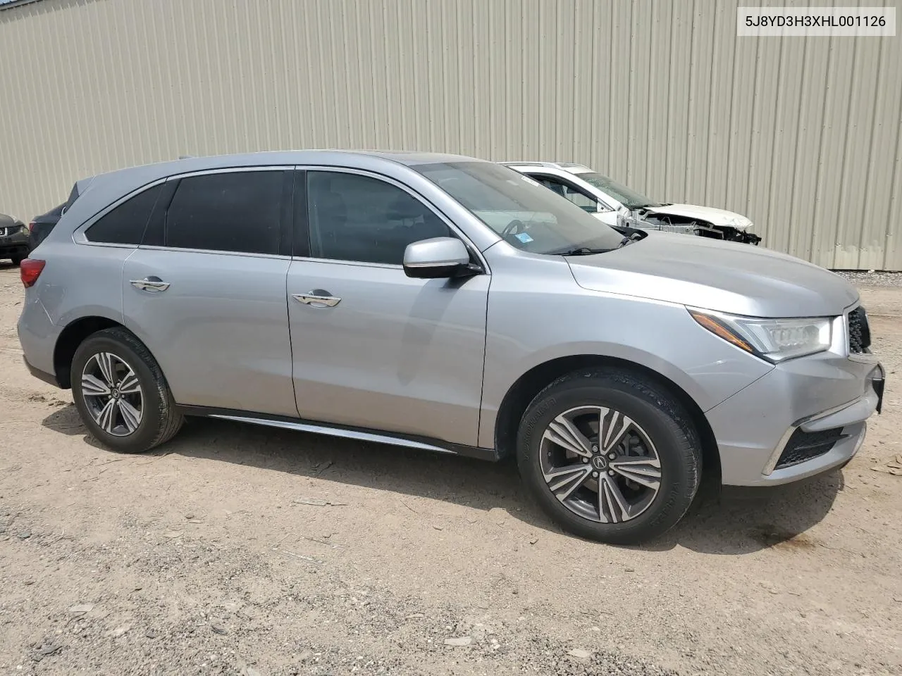 5J8YD3H3XHL001126 2017 Acura Mdx