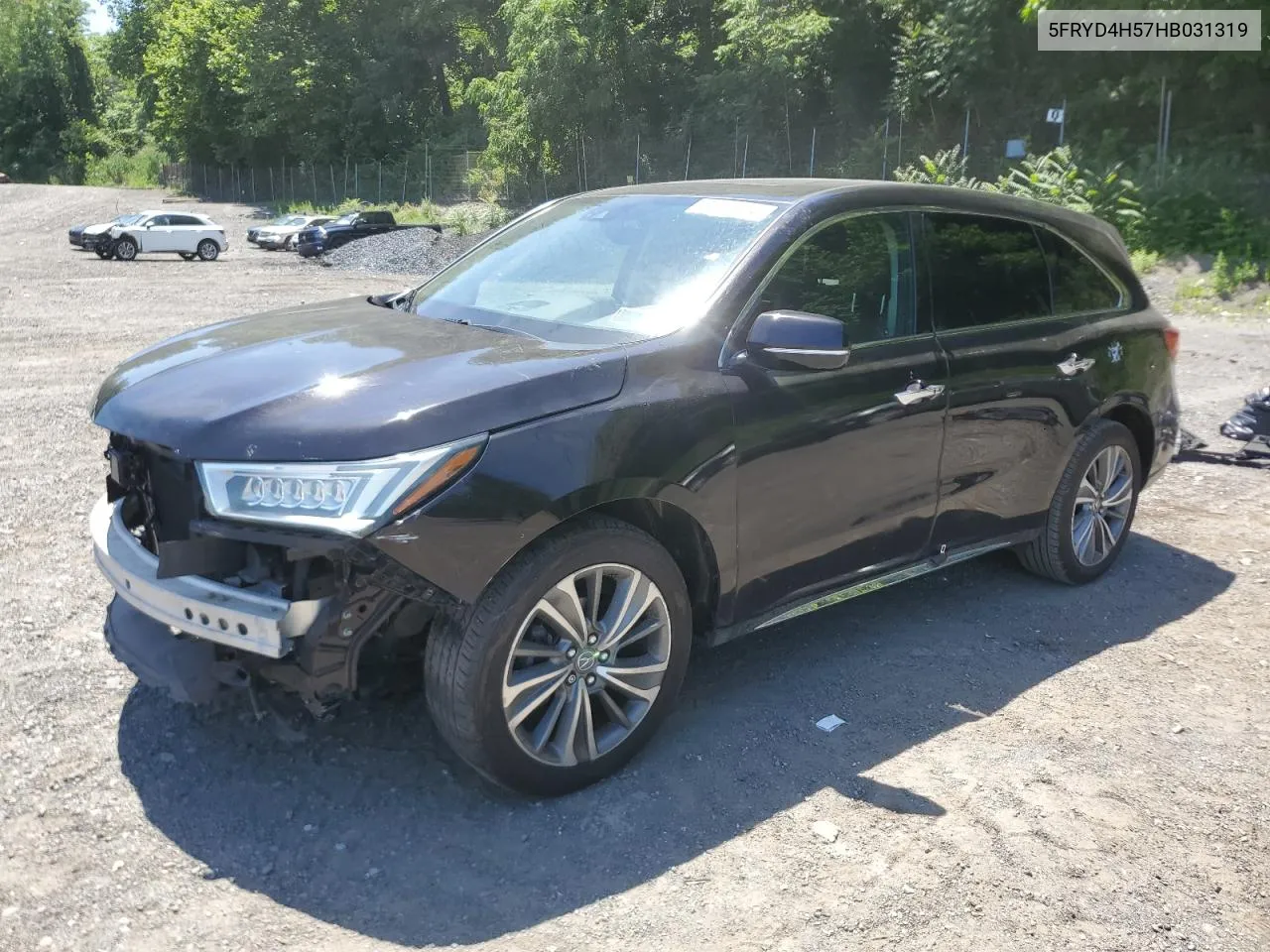 5FRYD4H57HB031319 2017 Acura Mdx Technology