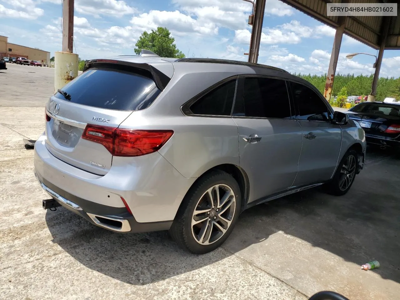 2017 Acura Mdx Advance VIN: 5FRYD4H84HB021602 Lot: 59741794