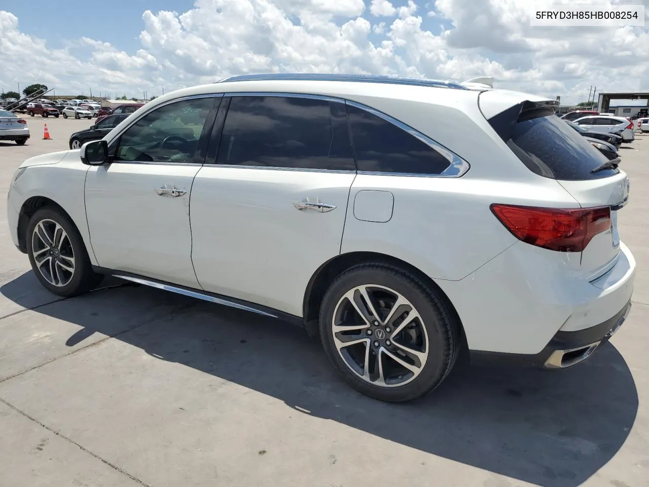 2017 Acura Mdx Advance VIN: 5FRYD3H85HB008254 Lot: 60635024