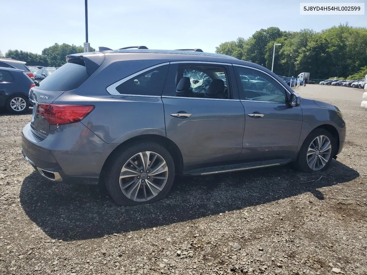 5J8YD4H54HL002599 2017 Acura Mdx Technology