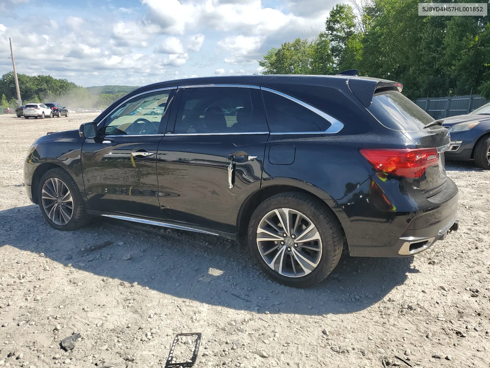 2017 Acura Mdx Technology VIN: 5J8YD4H57HL001852 Lot: 62889324