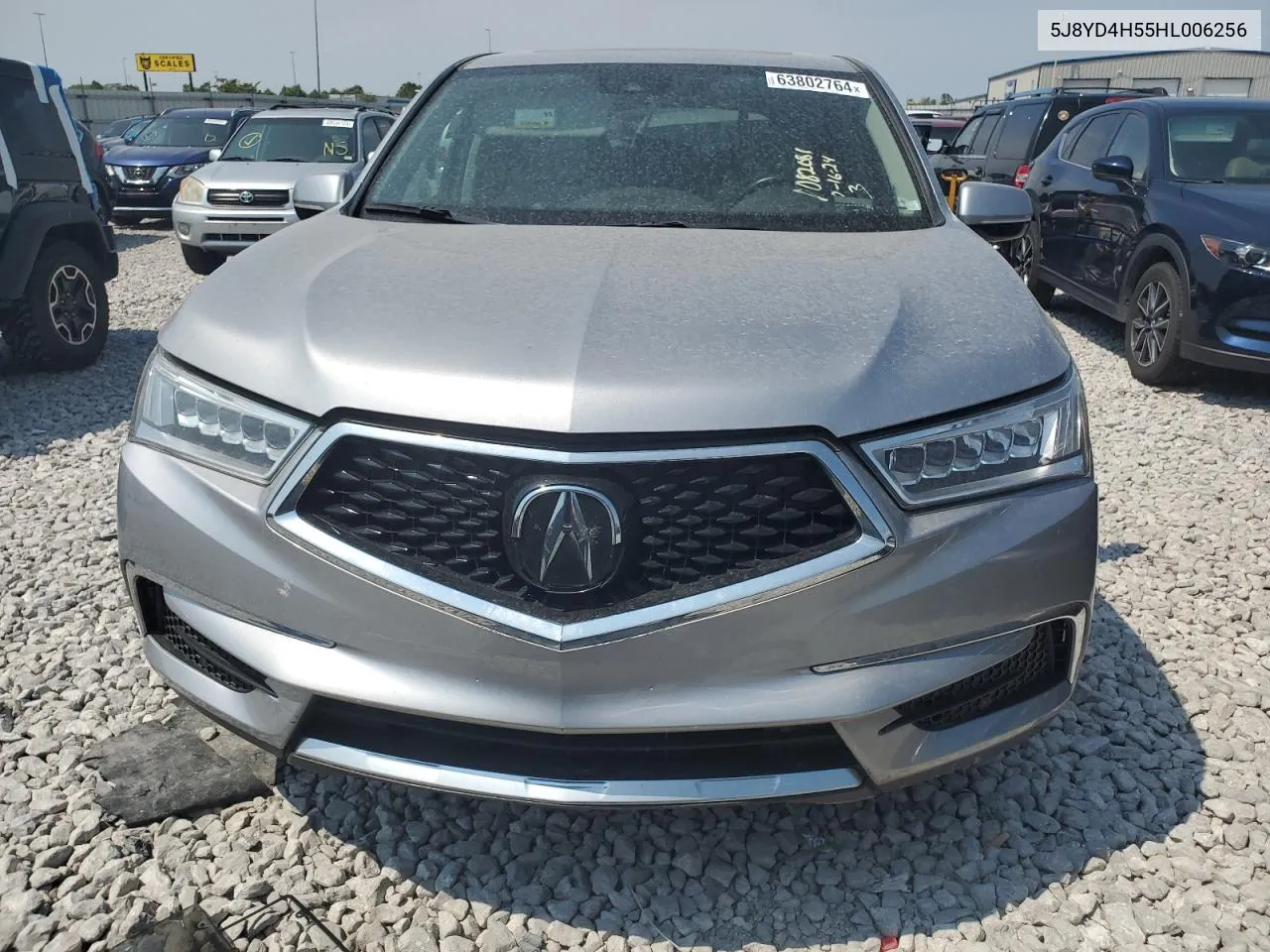 2017 Acura Mdx Technology VIN: 5J8YD4H55HL006256 Lot: 63802764