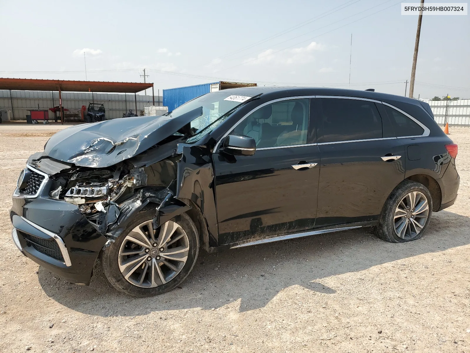 5FRYD3H59HB007324 2017 Acura Mdx Technology