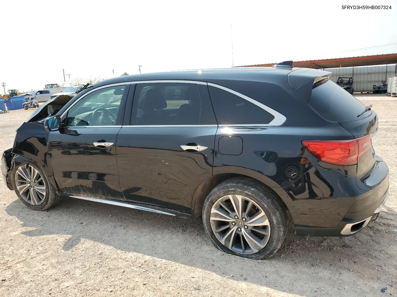 2017 Acura Mdx Technology VIN: 5FRYD3H59HB007324 Lot: 64061774