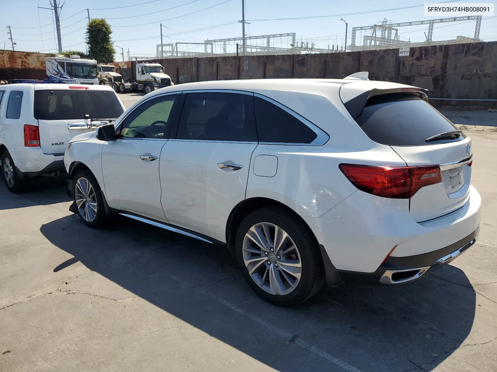 5FRYD3H74HB008091 2017 Acura Mdx Technology