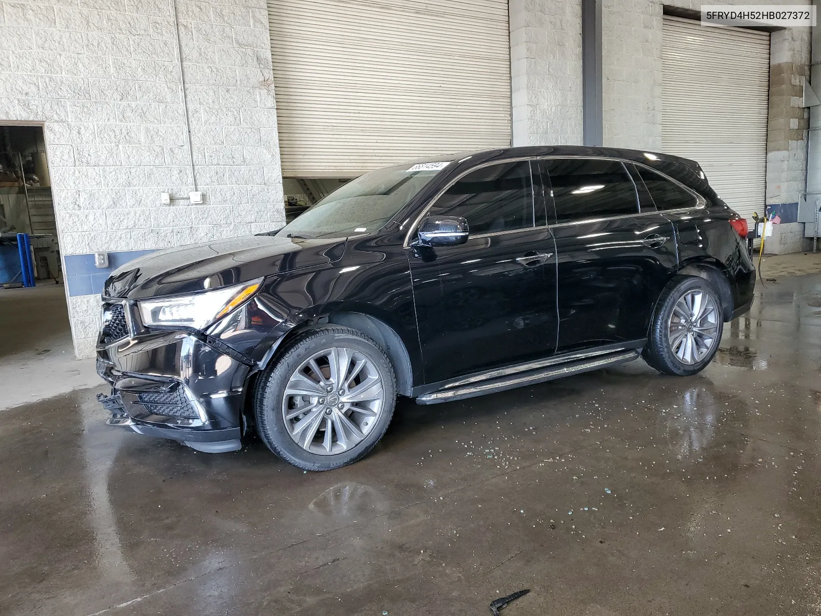 2017 Acura Mdx Technology VIN: 5FRYD4H52HB027372 Lot: 66814594