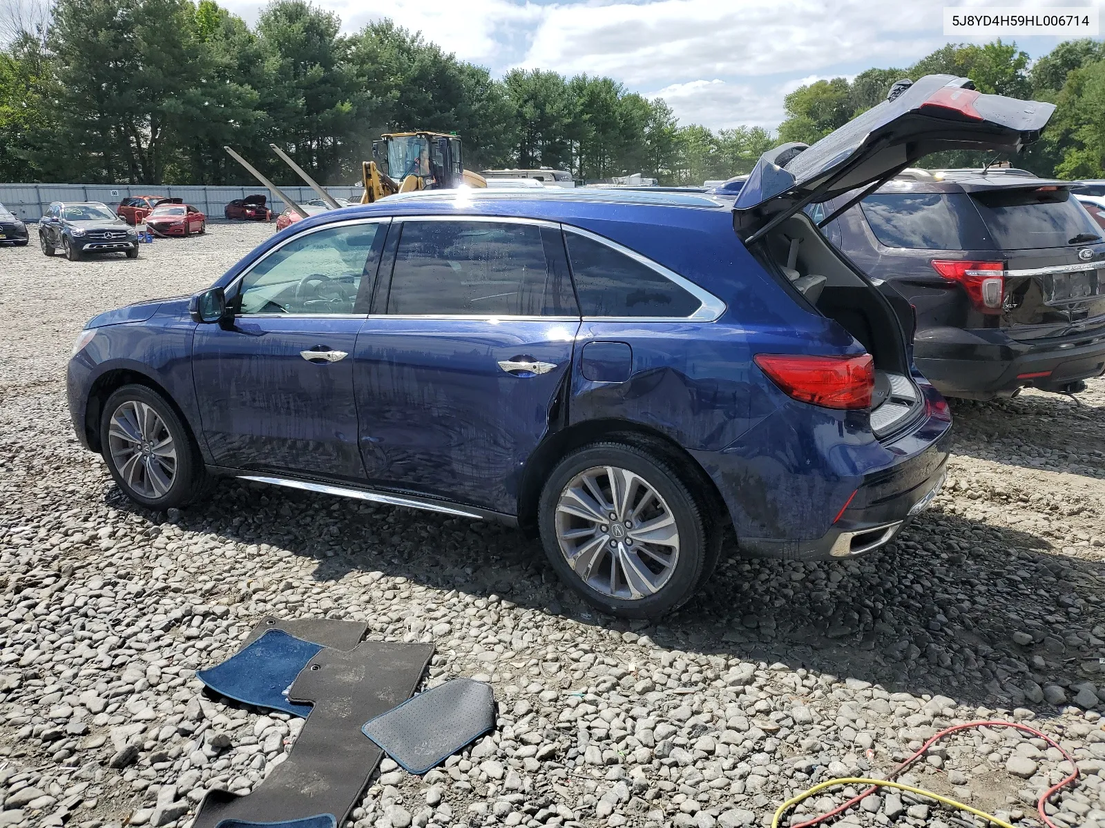 2017 Acura Mdx Technology VIN: 5J8YD4H59HL006714 Lot: 67476864