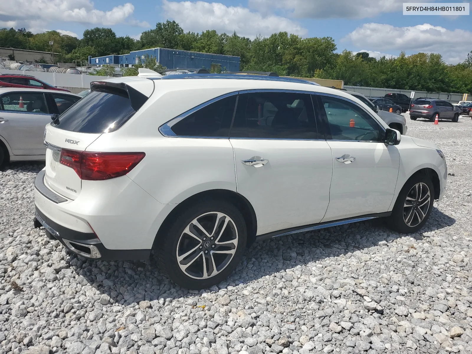 2017 Acura Mdx Advance VIN: 5FRYD4H84HB011801 Lot: 67918944