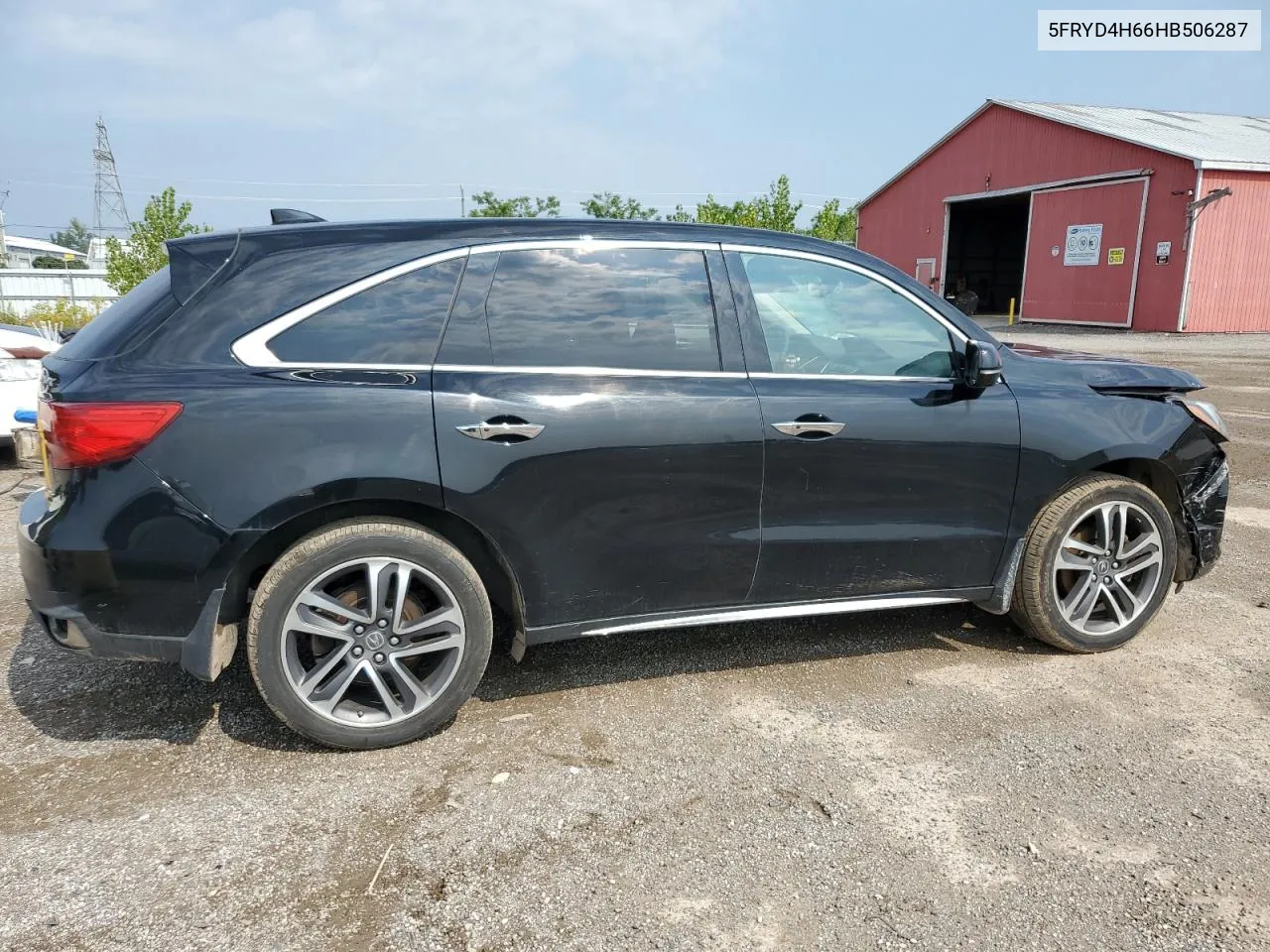 2017 Acura Mdx Technology VIN: 5FRYD4H66HB506287 Lot: 67944624