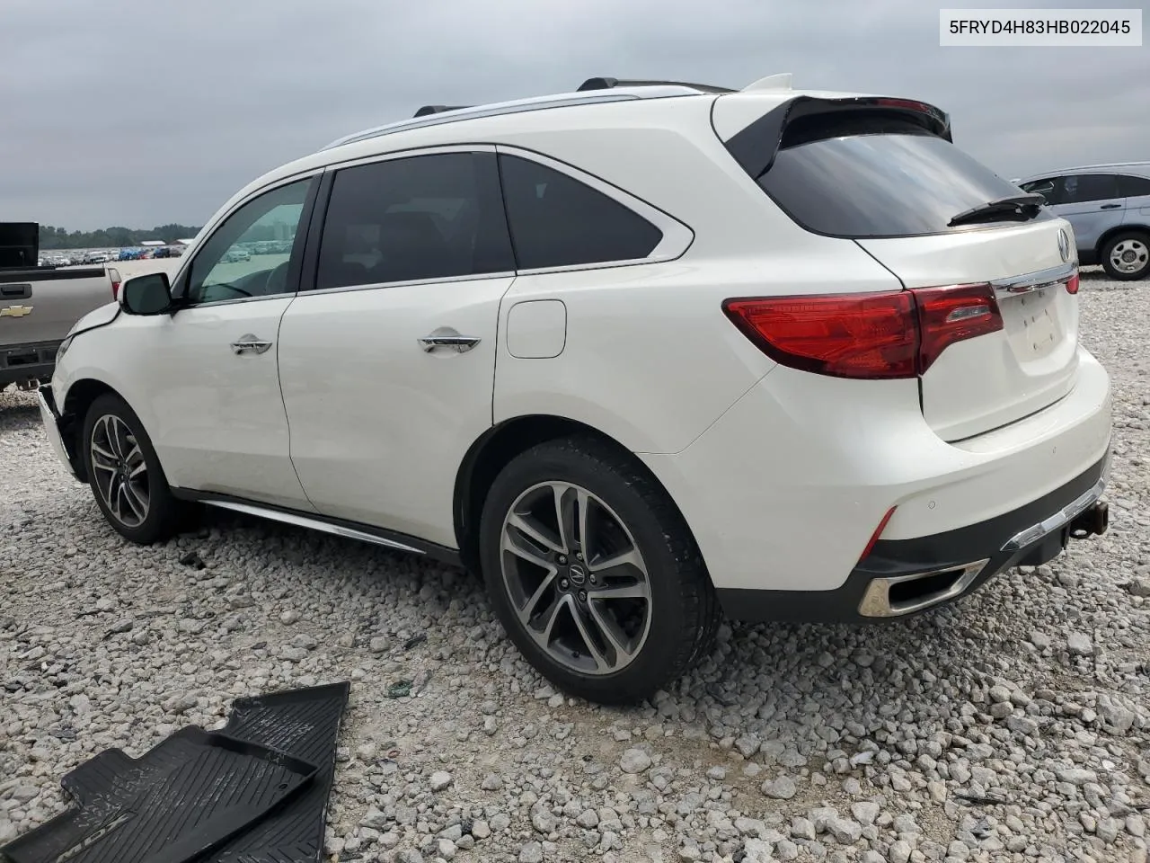 2017 Acura Mdx Advance VIN: 5FRYD4H83HB022045 Lot: 69288854