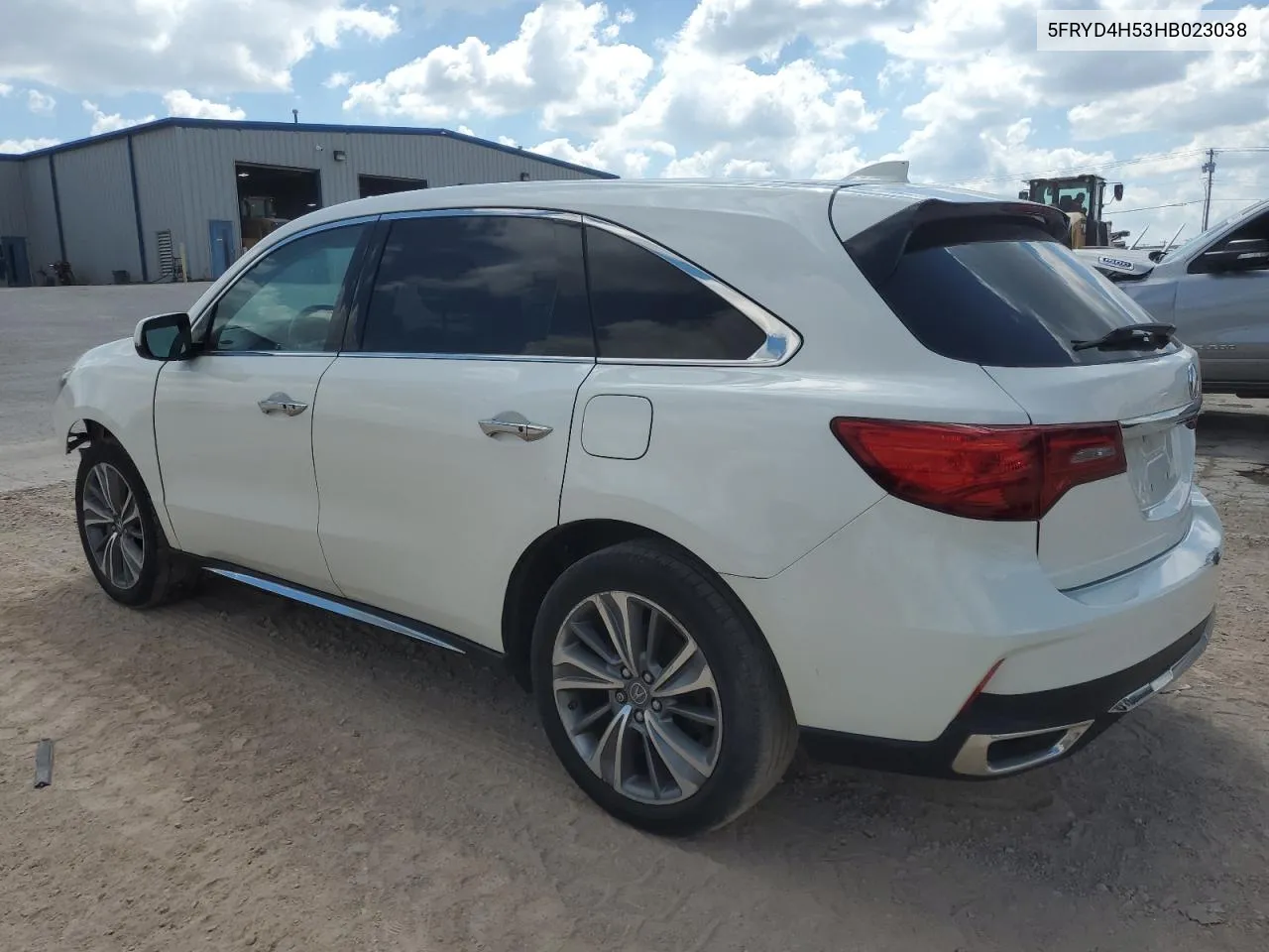 2017 Acura Mdx Technology VIN: 5FRYD4H53HB023038 Lot: 70277344