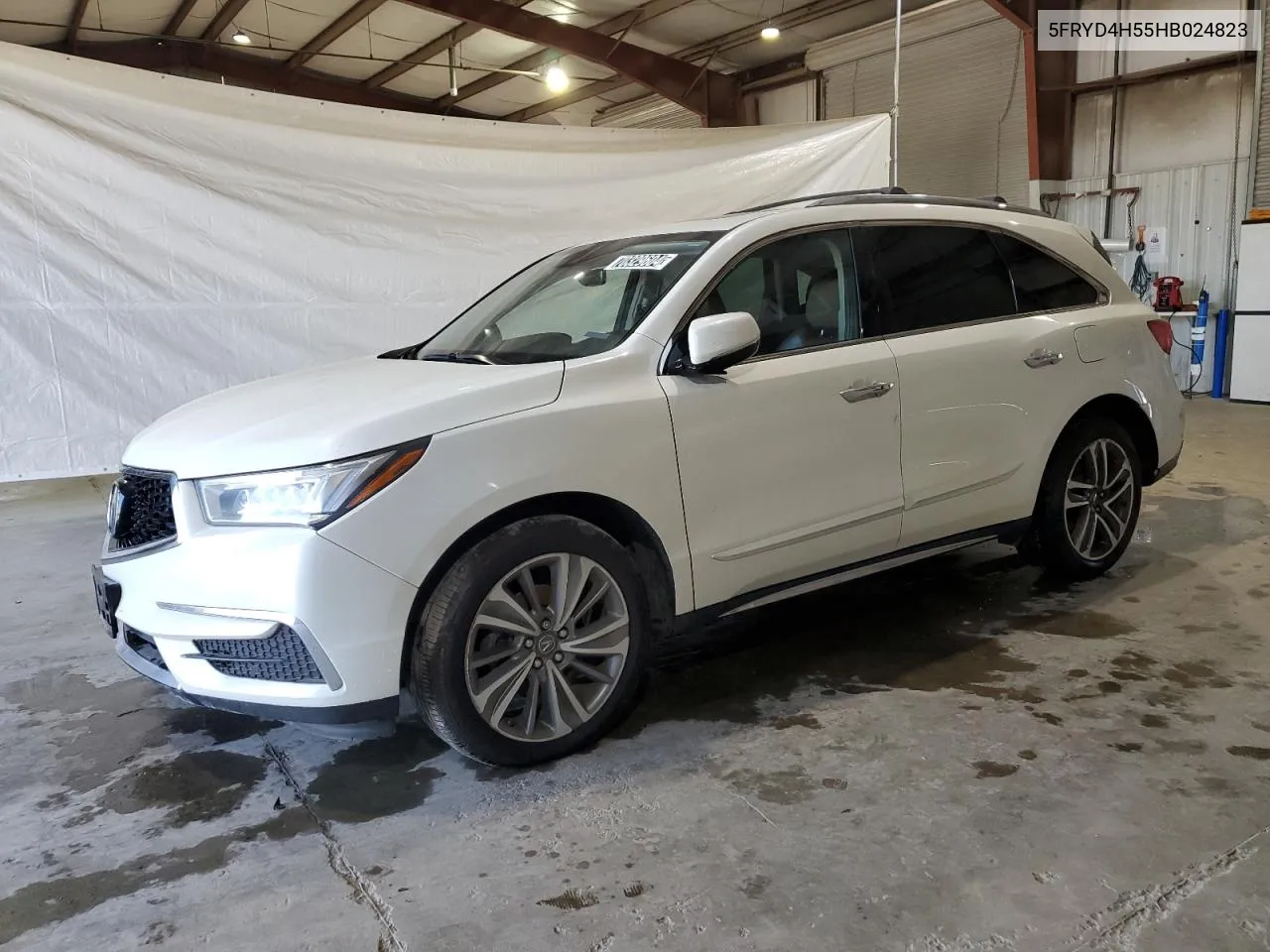 2017 Acura Mdx Technology VIN: 5FRYD4H55HB024823 Lot: 70329604