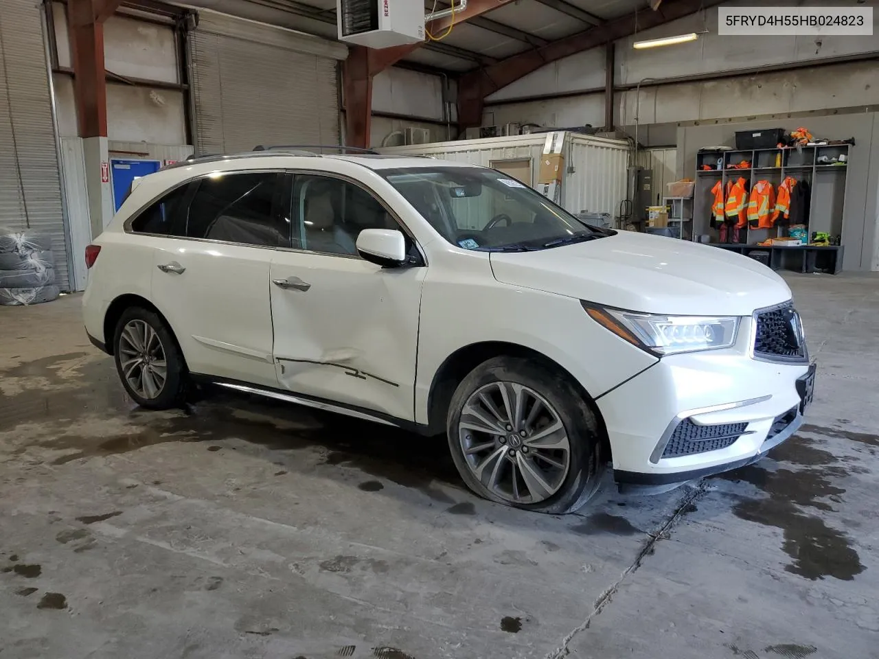 2017 Acura Mdx Technology VIN: 5FRYD4H55HB024823 Lot: 70329604