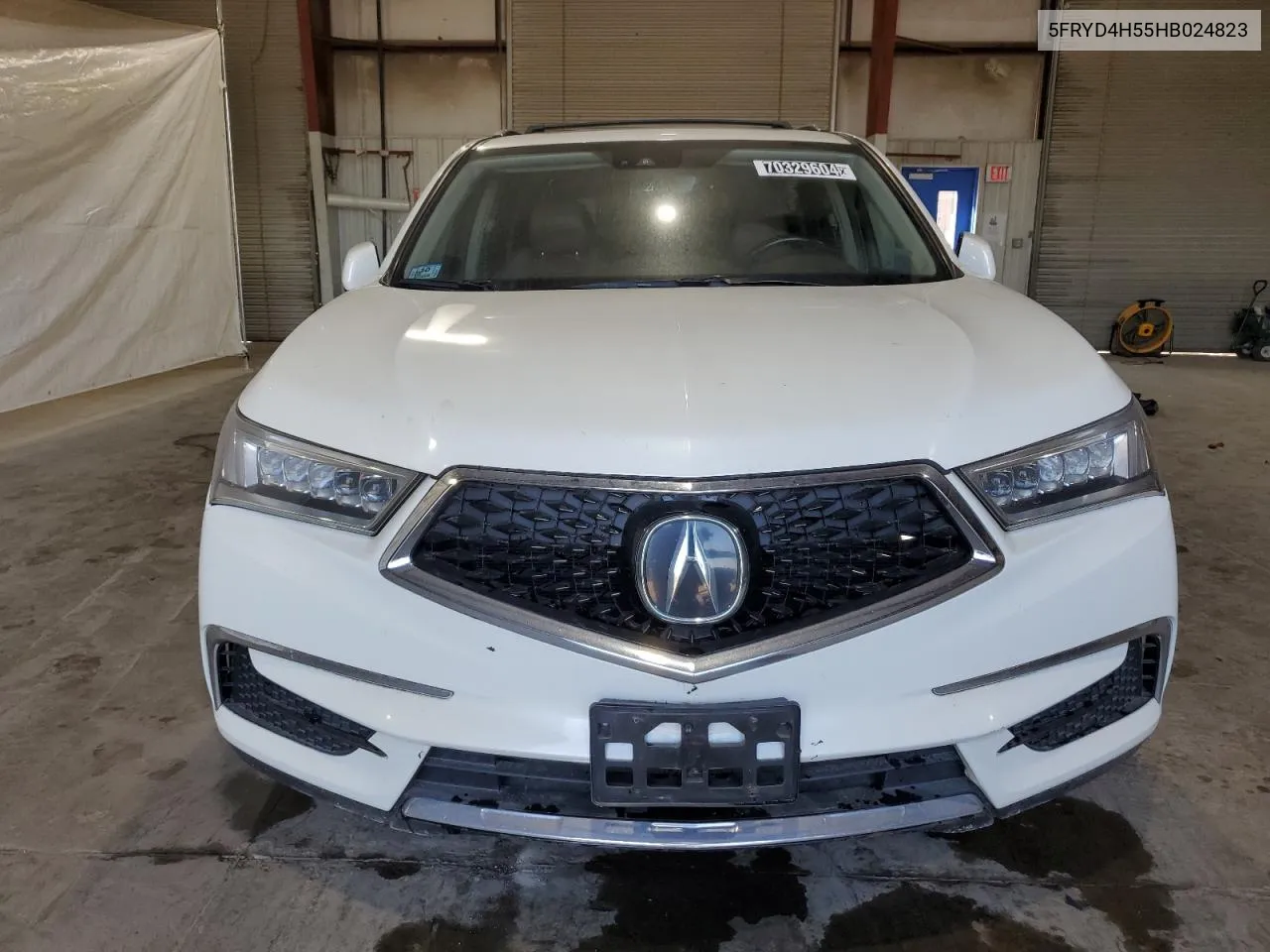 2017 Acura Mdx Technology VIN: 5FRYD4H55HB024823 Lot: 70329604