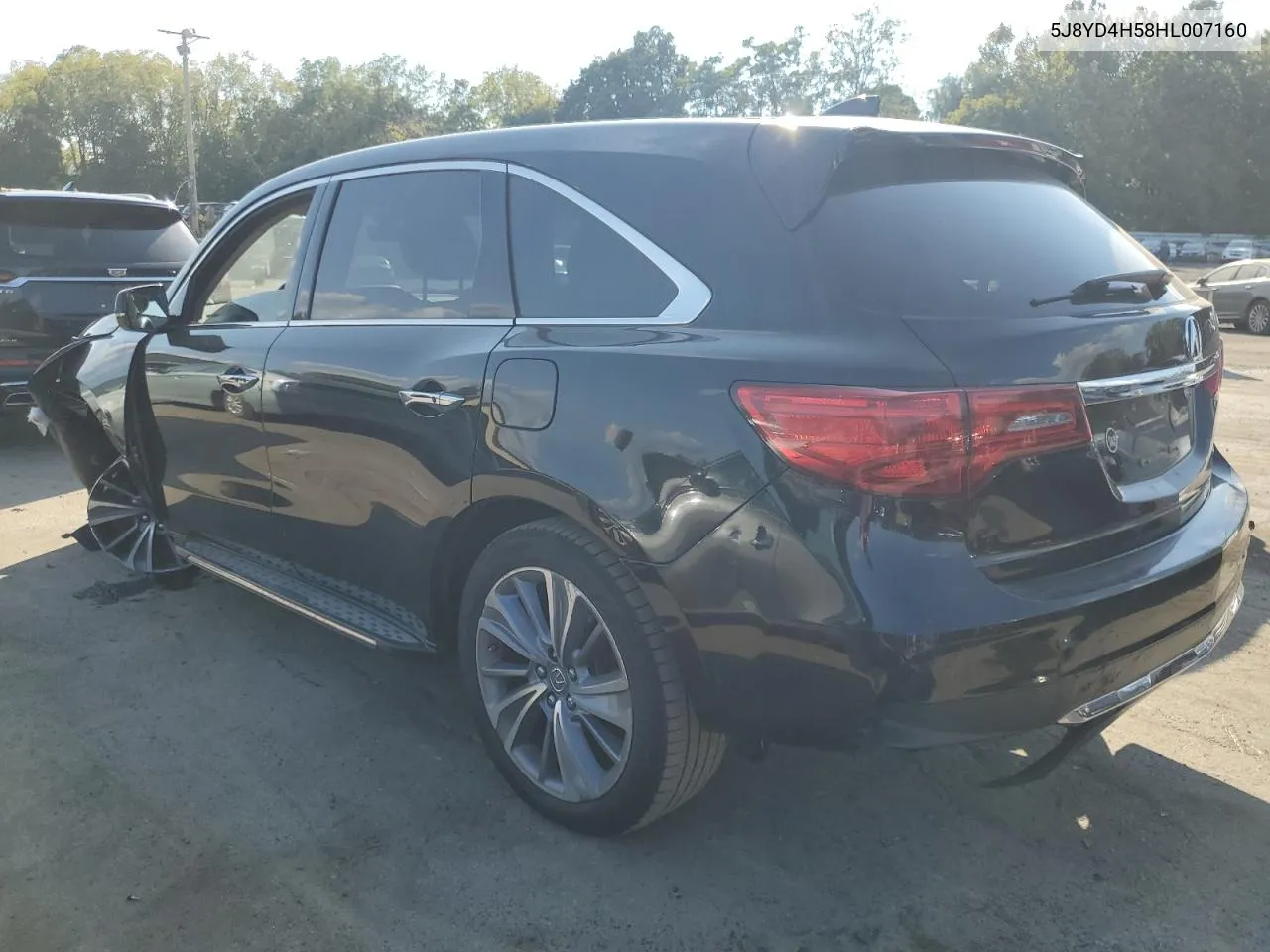 2017 Acura Mdx Technology VIN: 5J8YD4H58HL007160 Lot: 71352264