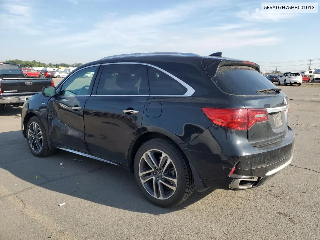 2017 Acura Mdx Sport Hybrid Advance VIN: 5FRYD7H75HB001013 Lot: 71366294