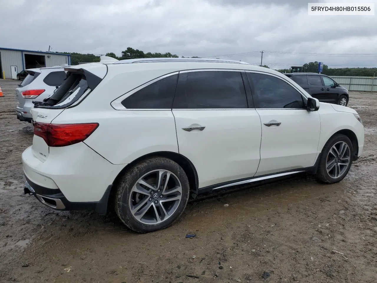 2017 Acura Mdx Advance VIN: 5FRYD4H80HB015506 Lot: 71387434