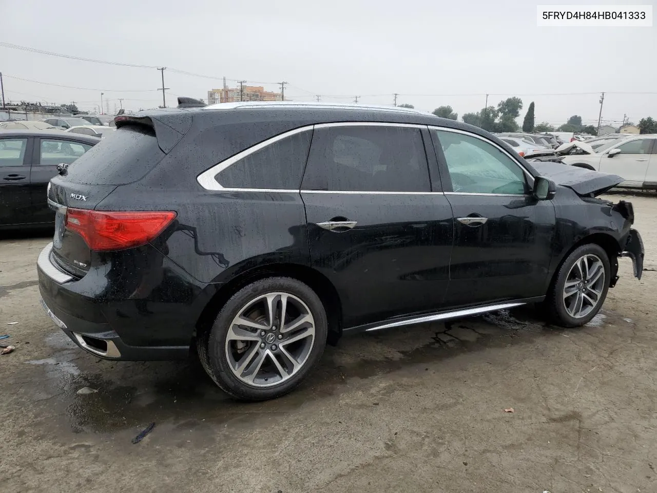 2017 Acura Mdx Advance VIN: 5FRYD4H84HB041333 Lot: 75495594