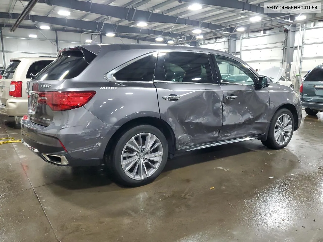 2017 Acura Mdx Technology VIN: 5FRYD4H56HB041064 Lot: 75662034