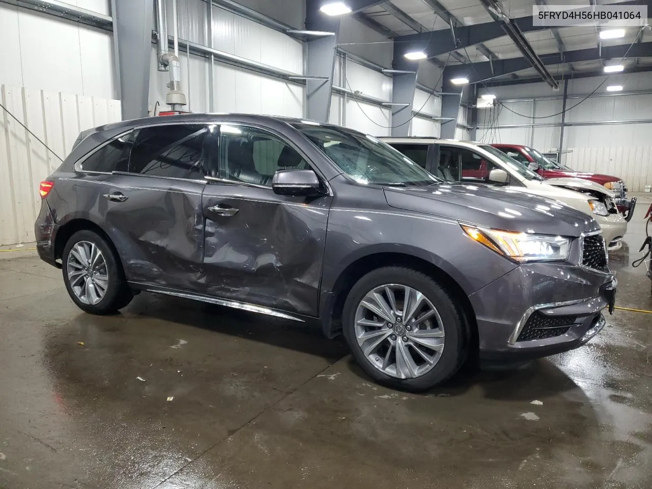 2017 Acura Mdx Technology VIN: 5FRYD4H56HB041064 Lot: 75662034