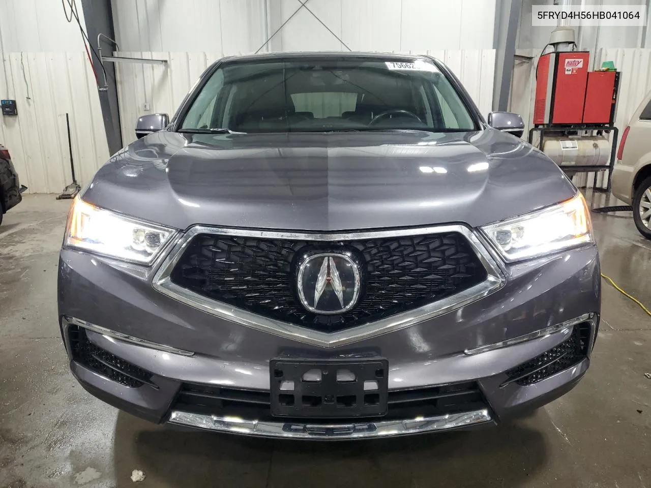 2017 Acura Mdx Technology VIN: 5FRYD4H56HB041064 Lot: 75662034