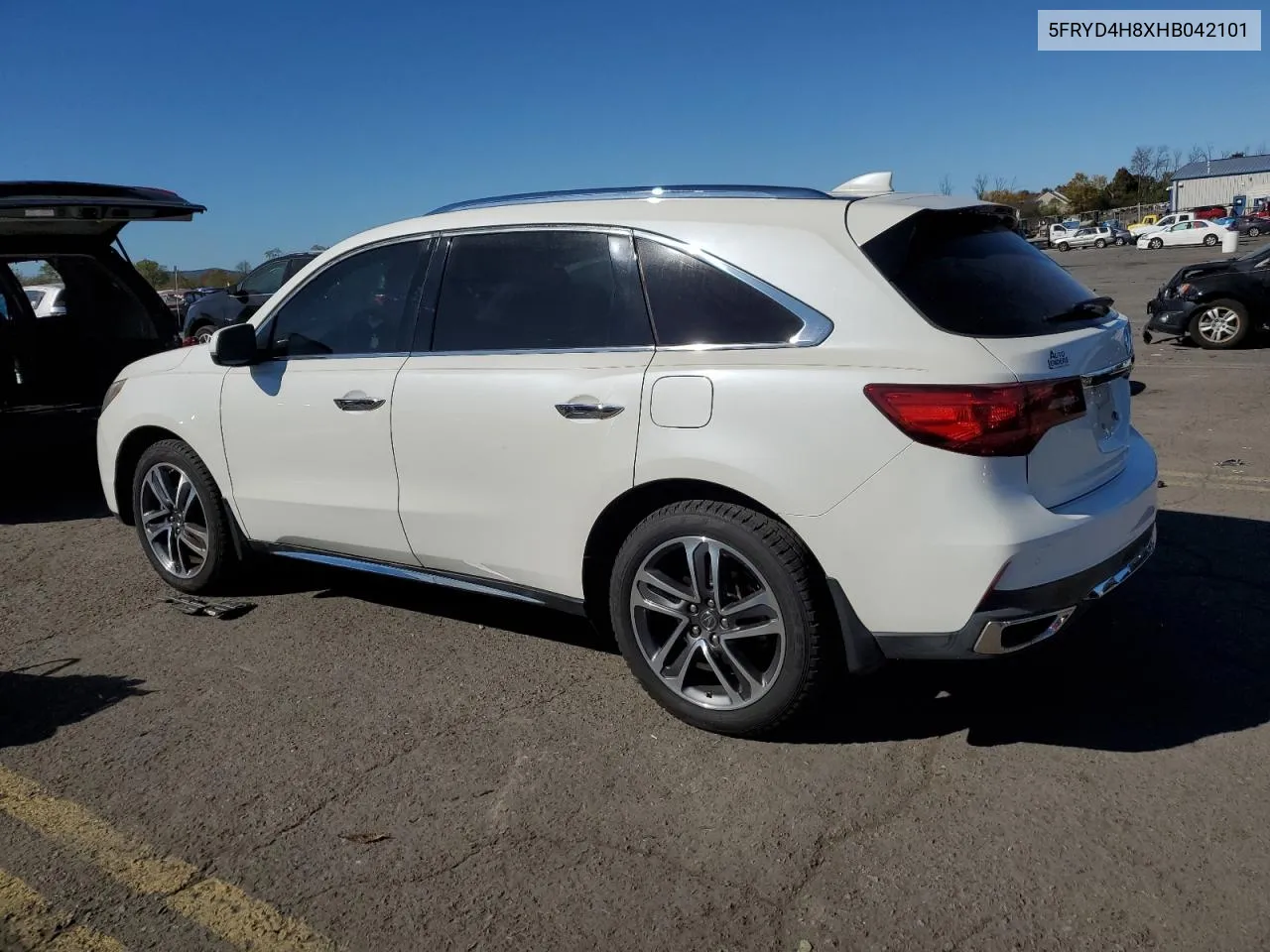 2017 Acura Mdx Advance VIN: 5FRYD4H8XHB042101 Lot: 76474504