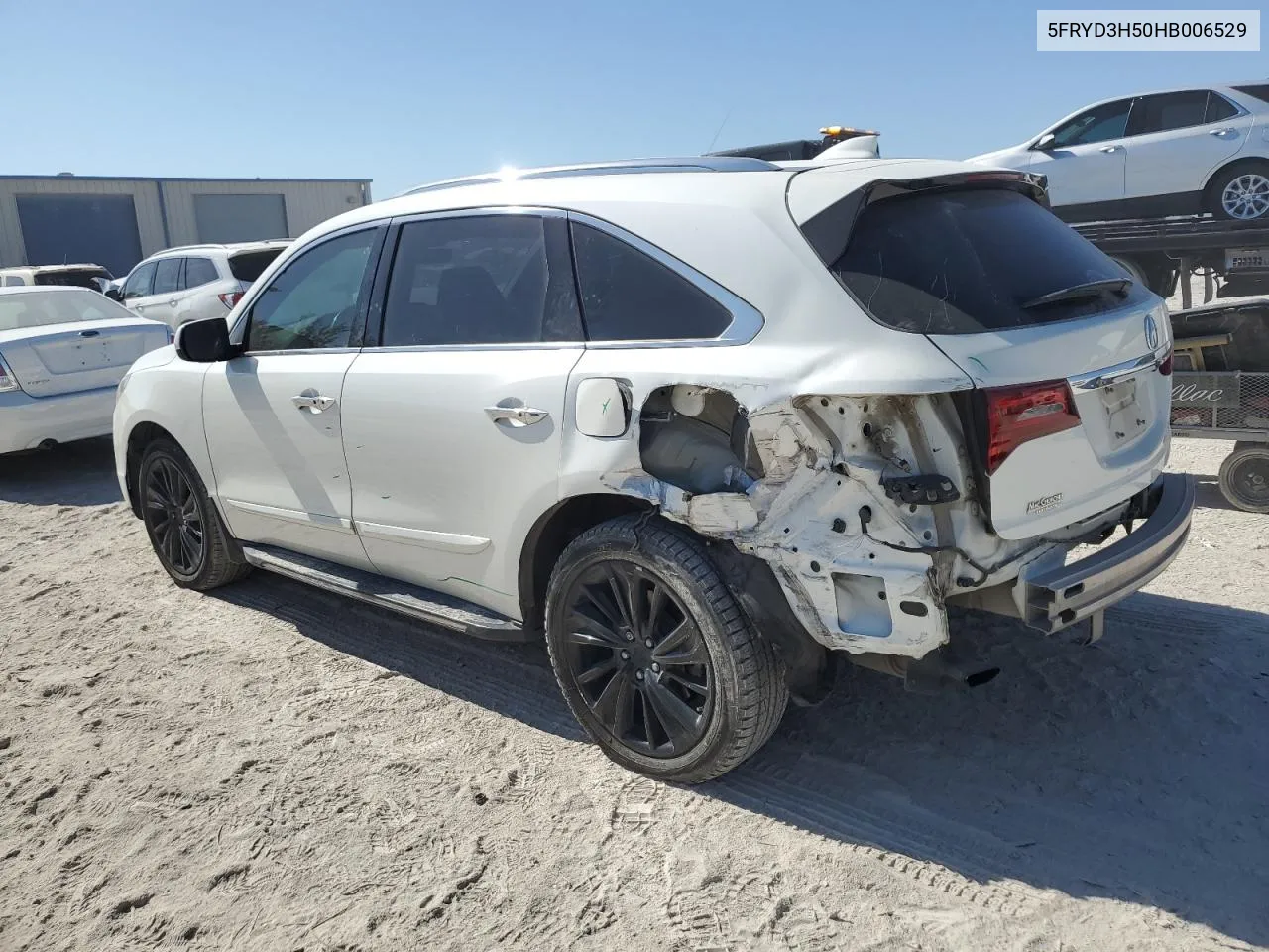 2017 Acura Mdx Technology VIN: 5FRYD3H50HB006529 Lot: 77371774