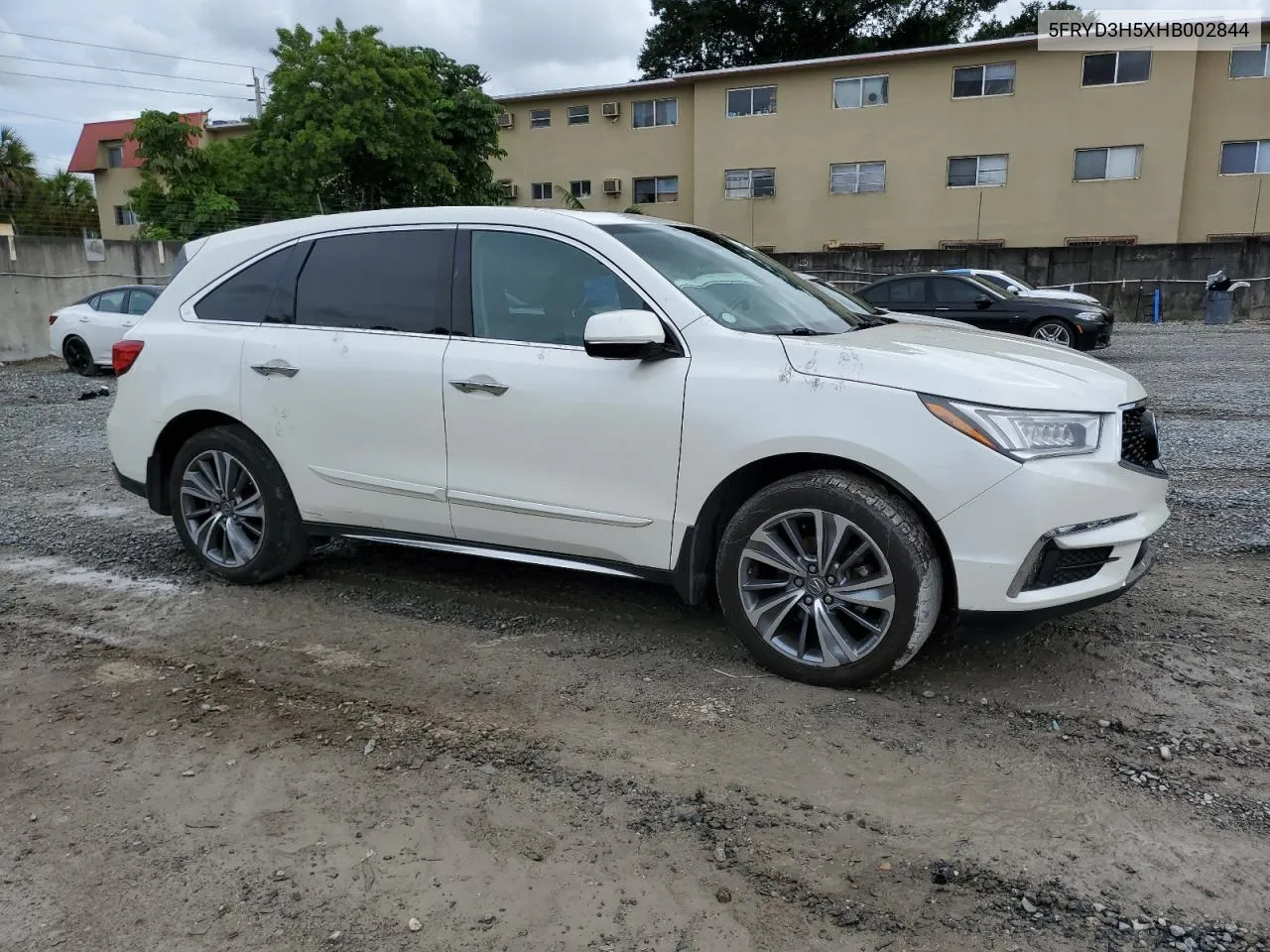 2017 Acura Mdx Technology VIN: 5FRYD3H5XHB002844 Lot: 77729514