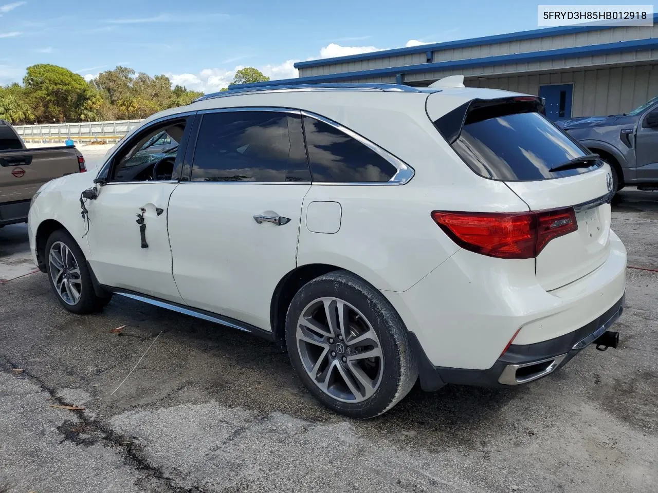 2017 Acura Mdx Advance VIN: 5FRYD3H85HB012918 Lot: 77823144