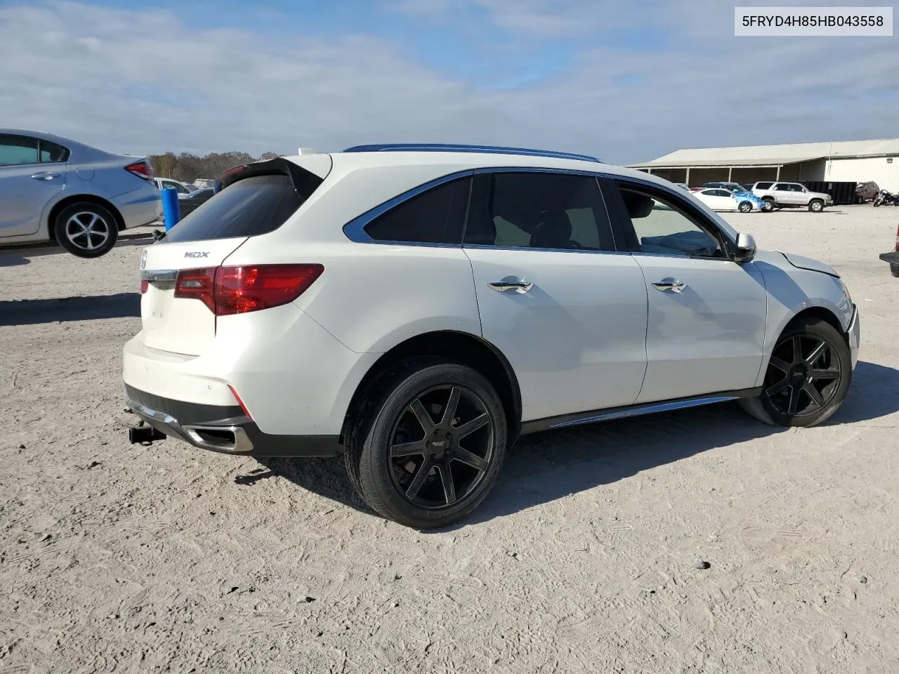 2017 Acura Mdx Advance VIN: 5FRYD4H85HB043558 Lot: 78327074