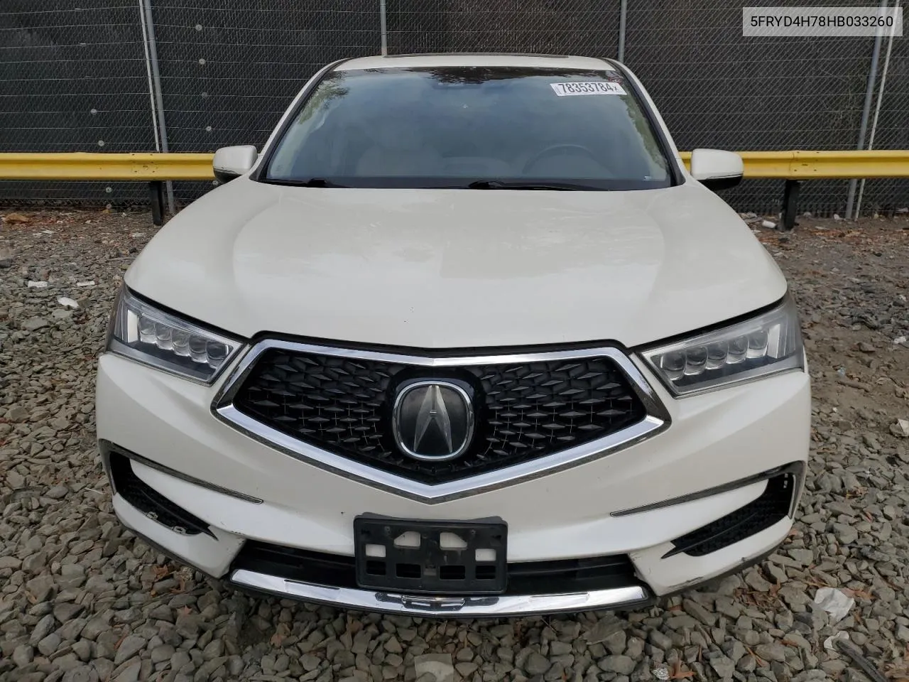 5FRYD4H78HB033260 2017 Acura Mdx Technology