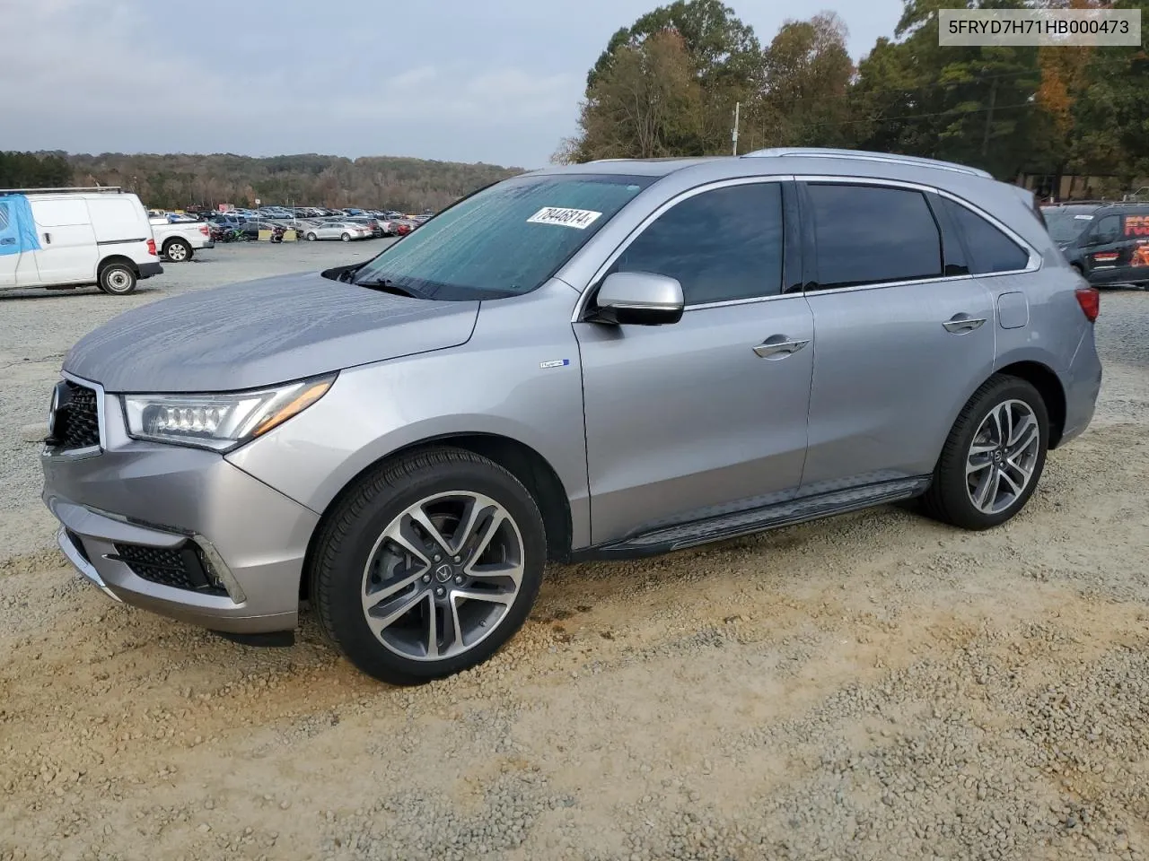 2017 Acura Mdx Sport Hybrid Advance VIN: 5FRYD7H71HB000473 Lot: 78446814